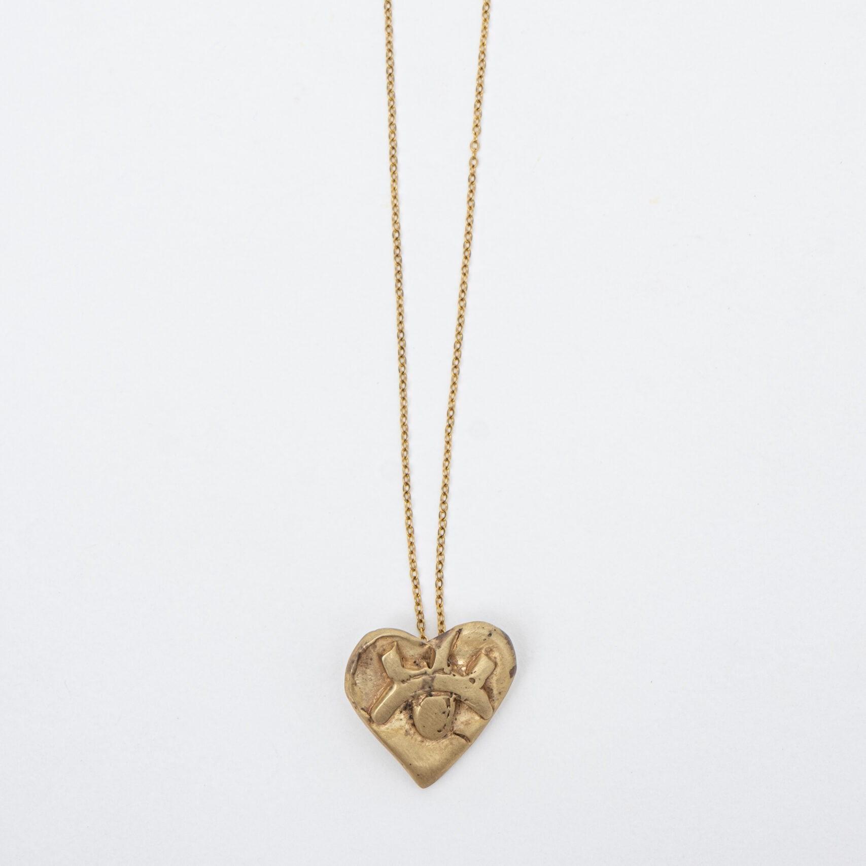 Evil Eye Heart Necklace
