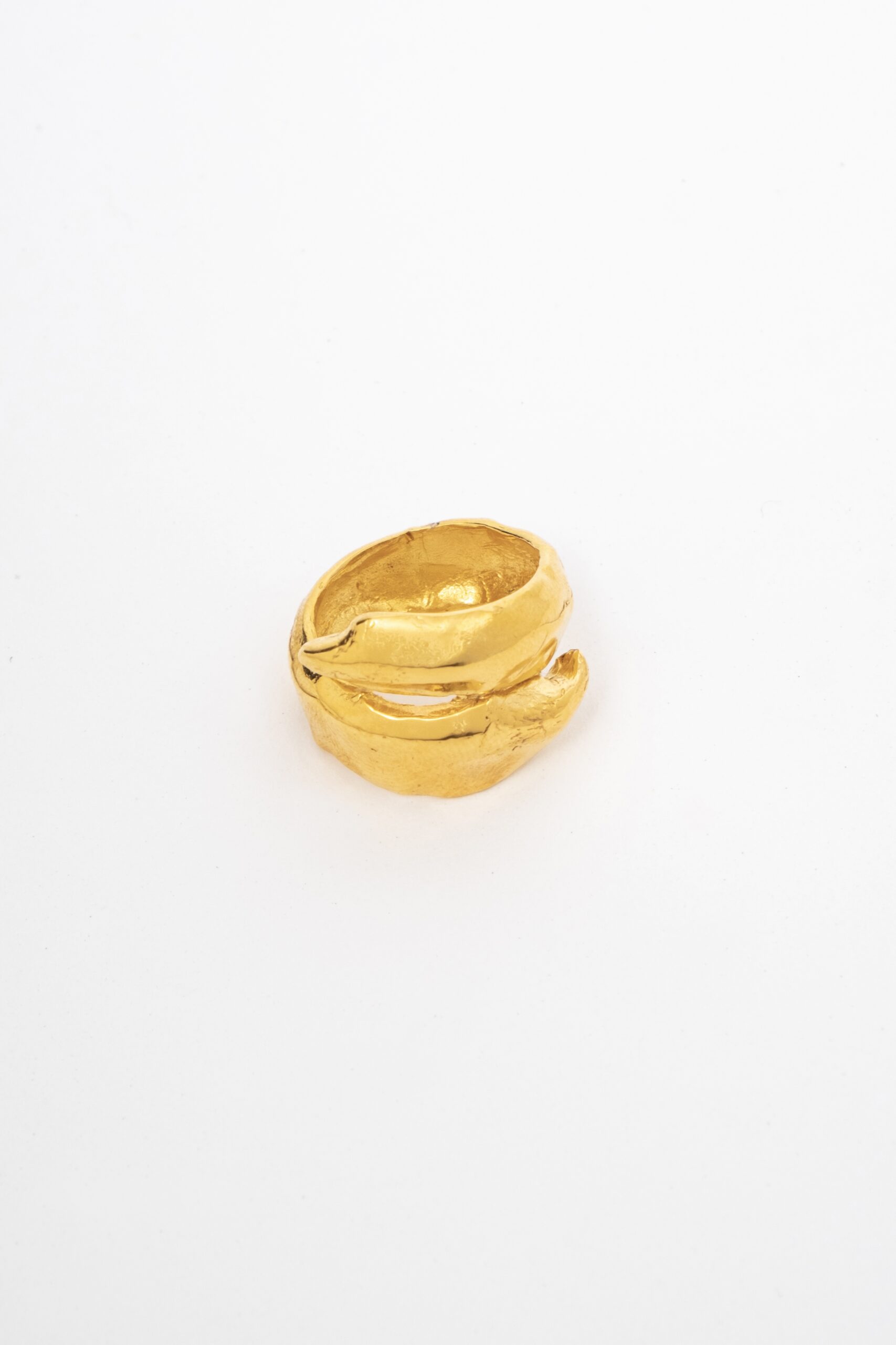 Hug Wrap Gold Ring