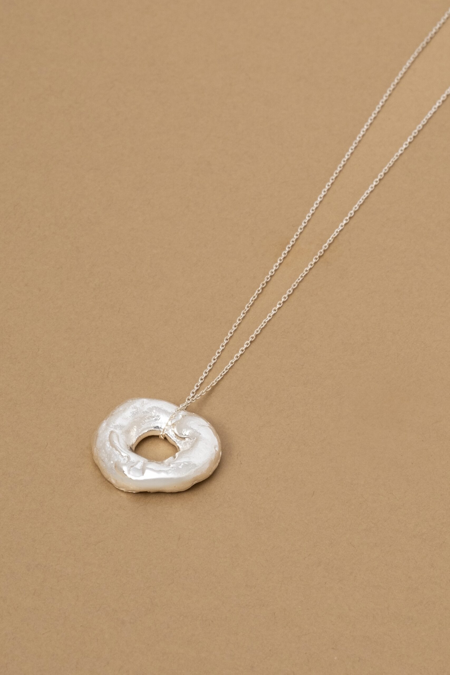 Donut Silver Pendant - Image 2